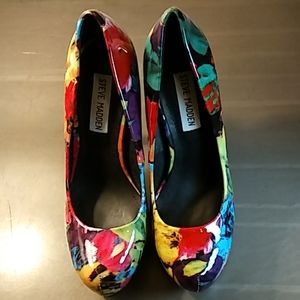 Steve Madden Multi-Color High Heel Pumps  Sz. 6.5
